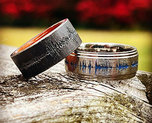 Custom on sale soundwave ring