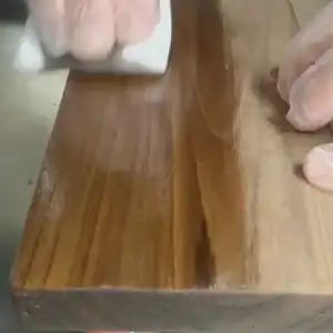 Finishing soundwave walnut block