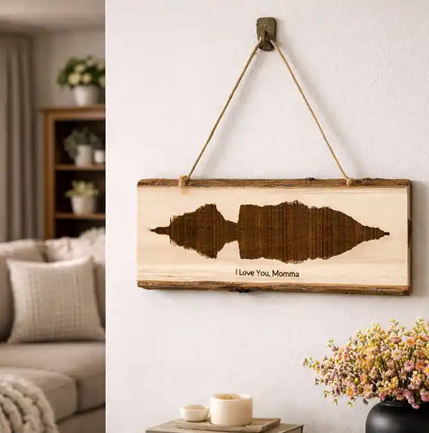 Wood Soundwave Art - Soundwave Art