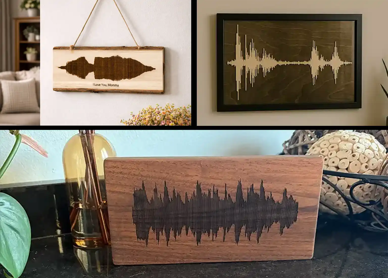 Wood Soundwave Art - Soundwave Art