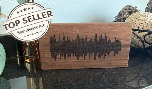 Wood Soundwave Art - Soundwave Art