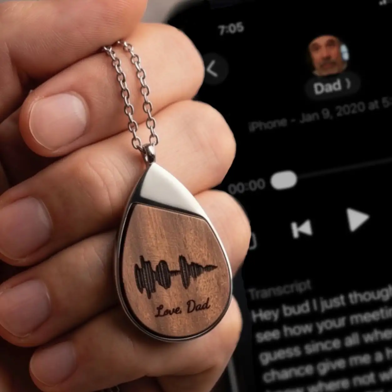 Ironwood playable necklace