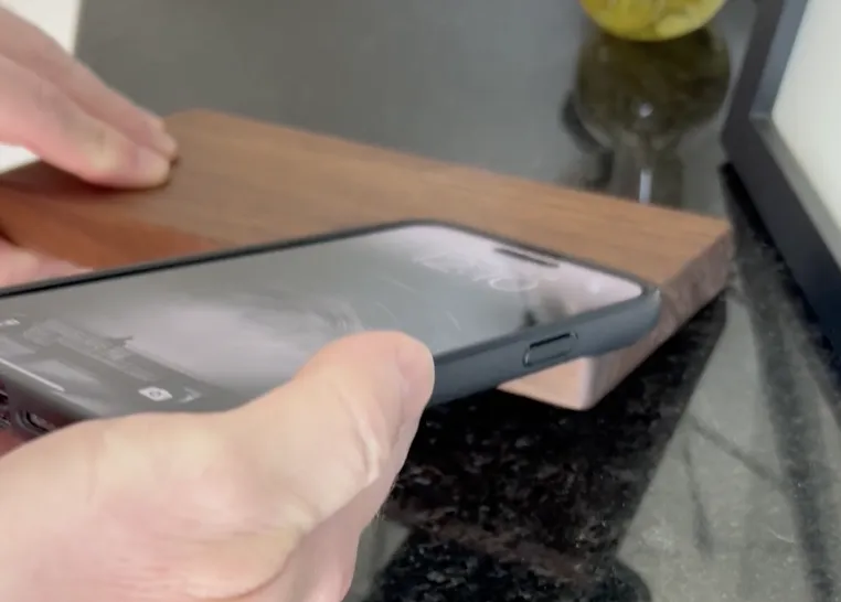 NFC-enabled solid wood Soundwave Art
