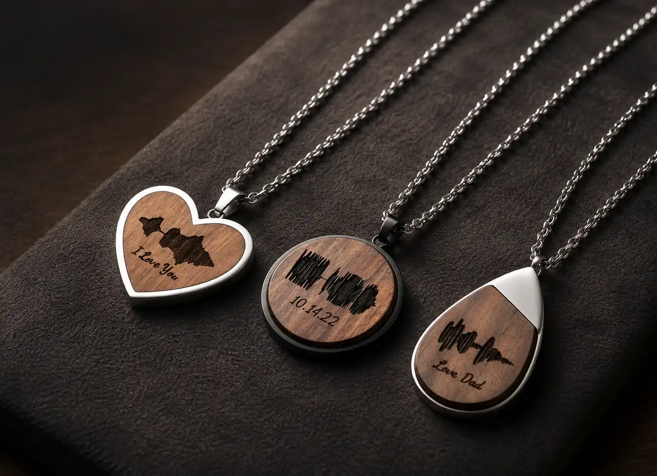 Playable Soundwave Jewelry