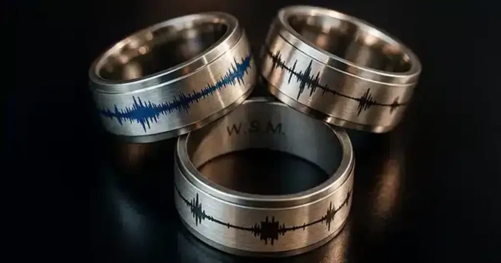 Custom Soundwave Rings: Wear a Voice, Vow, or Memory